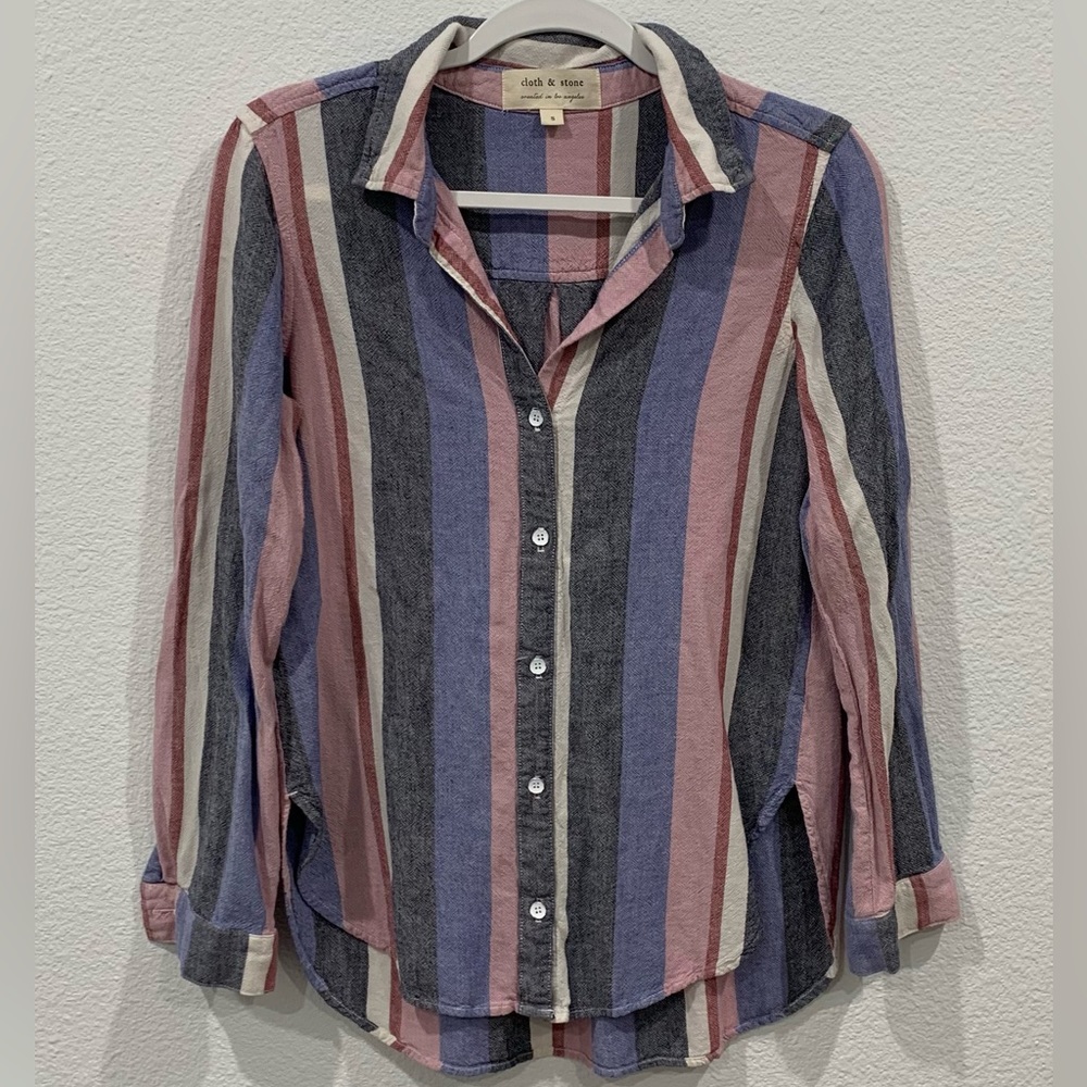 Anthropologie Cloth & Stone Button Down